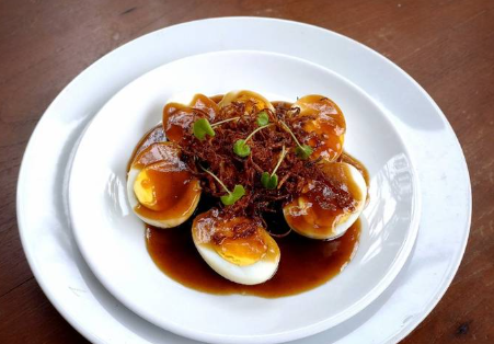 telur Luak Khai/telur asam manis Thailand
