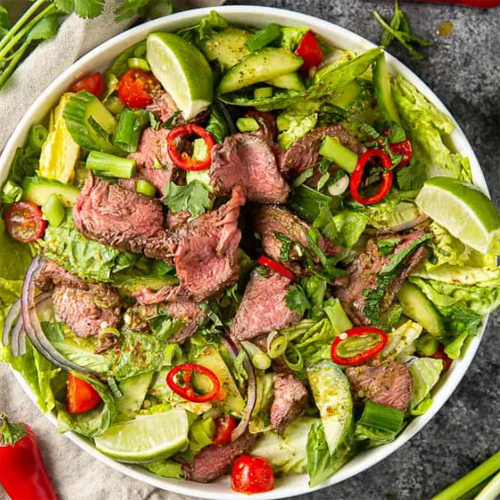 thai beff salad