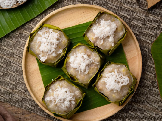 Bung Thong (Kue Pisang Kukus Khas Thailand)