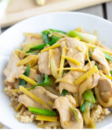 Gai Lan Phad Khing – Tumis Ayam Jahe ala Thailand Utara