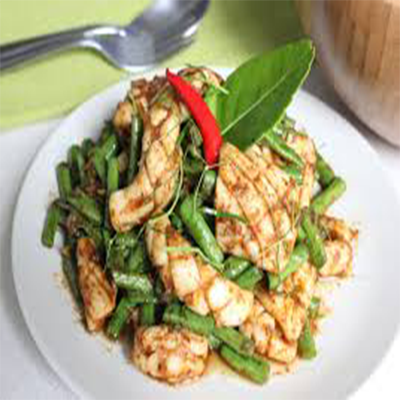 Sotong Pad Prik Khing