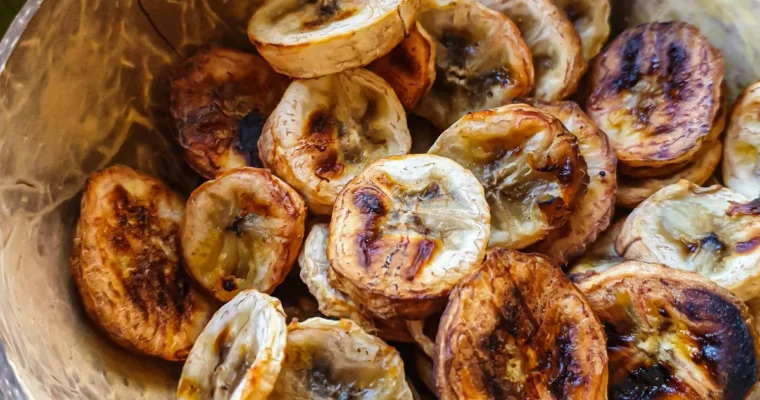 Grilled Banana Chips versi thai
