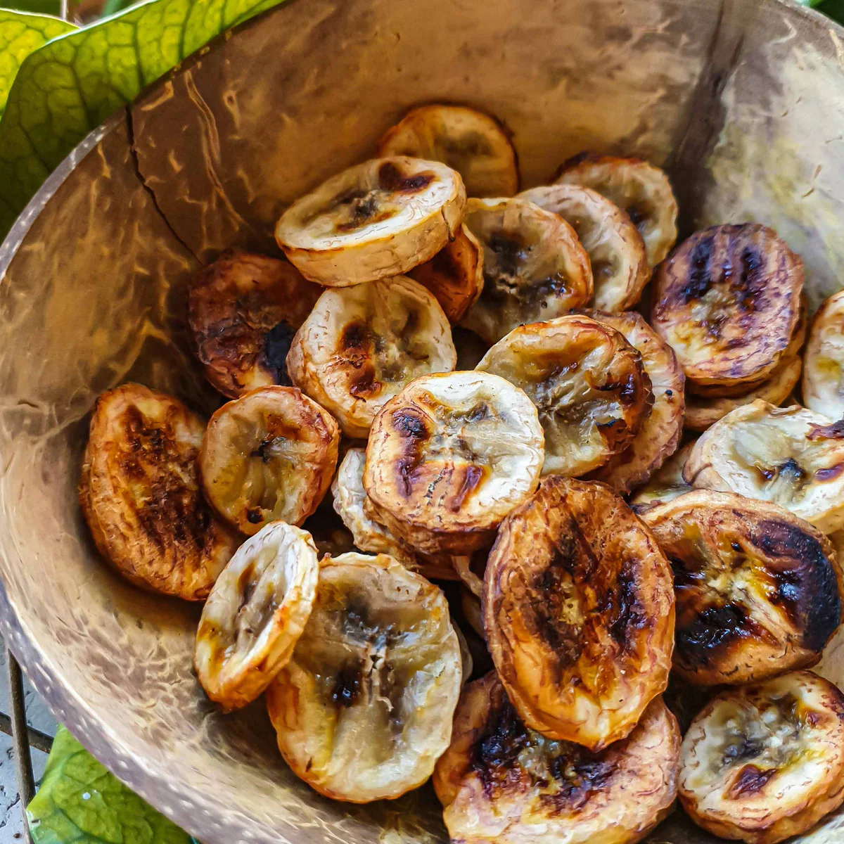 Grilled Banana Chips versi thai