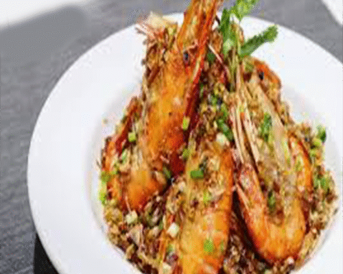 Goong Pad Prik Kluea (Udang Tumis Cabai Garam Thailand)