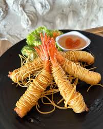 Resep Goong Sarong (Udang Balut Mi Goreng Kriuk)