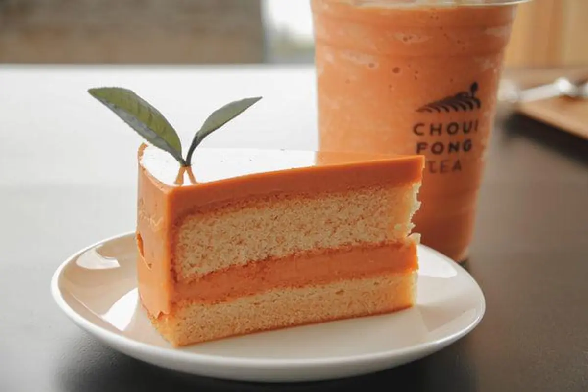 Resep Cheesecake Thai Tea (No-Bake)